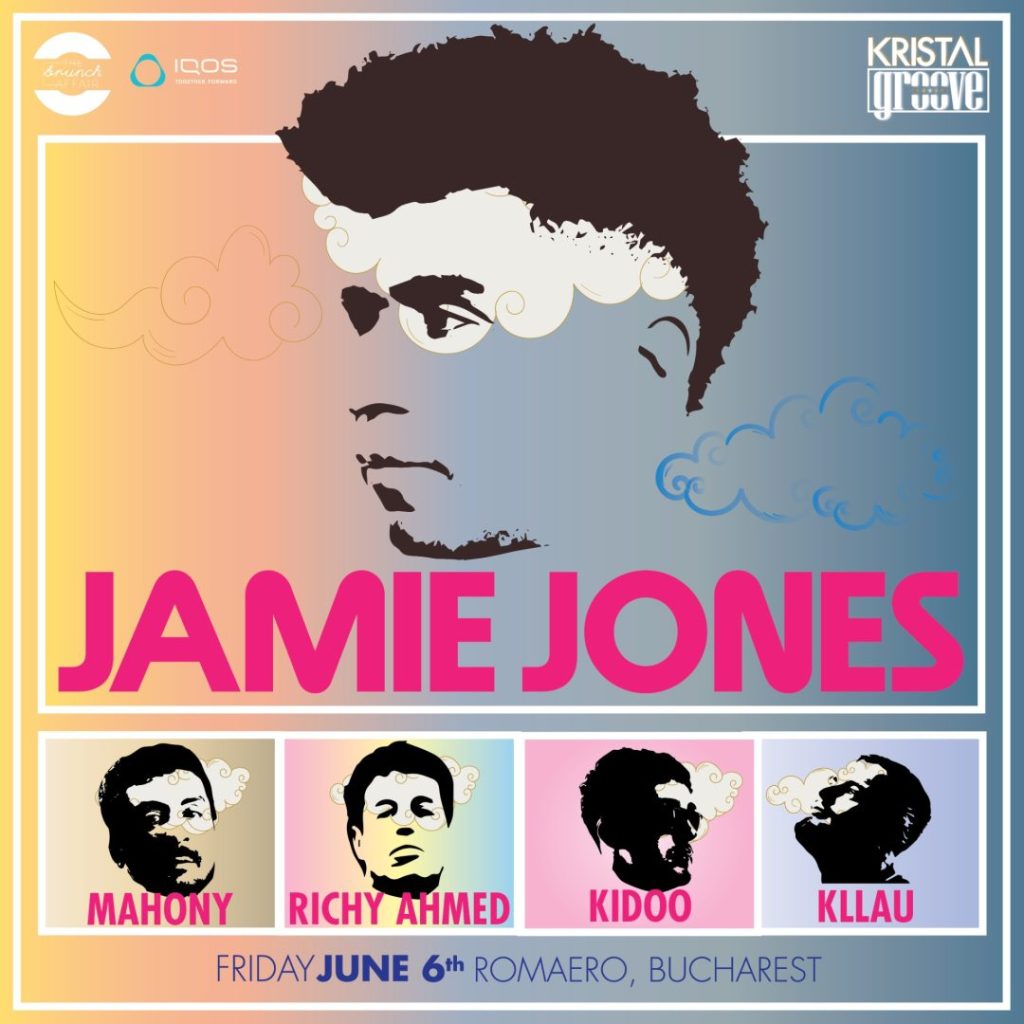 Jamie Jones, Mahony, Richy Ahmed, Kidoo și Kllau te așteaptă la cel mai mare party urban by Kristal Groove x The Brunch Affair!