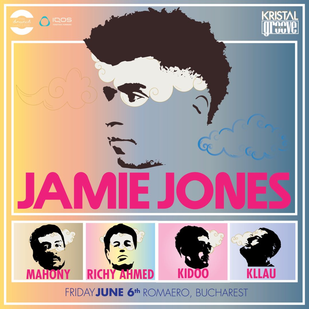 Jamie Jones, Mahony, Richy Ahmed, Kidoo și Kllau te așteaptă la cel mai mare party urban by Kristal Groove x The Brunch Affair!