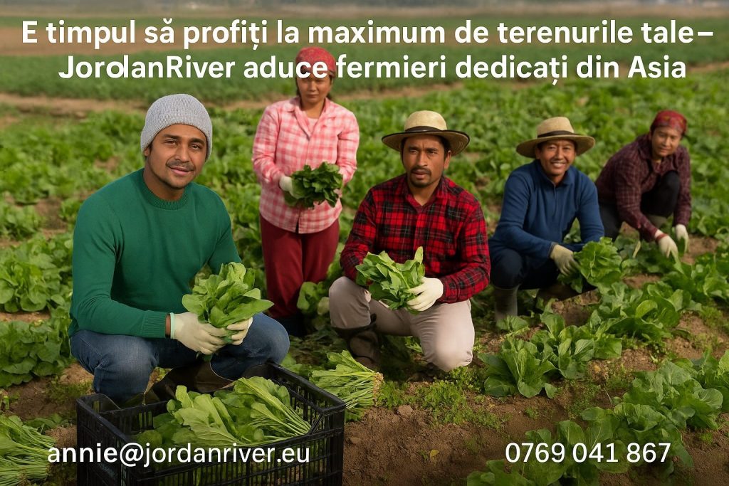 E timpul să profiți la maximum de terenurile tale – JordanRiver aduce fermieri dedicați din Asia